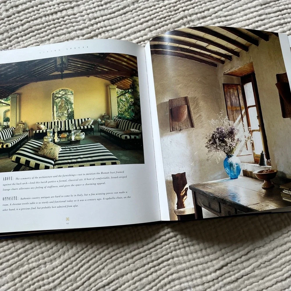 Vintage Italian Country Decor Book